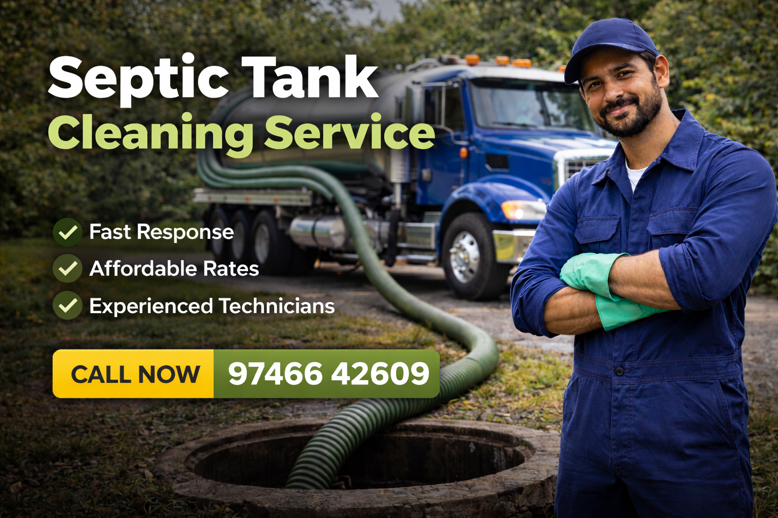 Septic Tank Cleaning Service